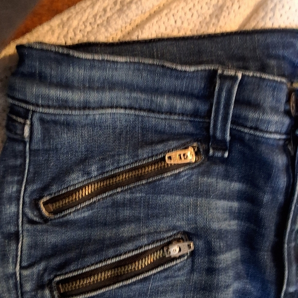 Rag & Bone Kensington moto skinny jeans 27 - Picture 10 of 12